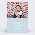 Faire-part Naissance Collage Bleu