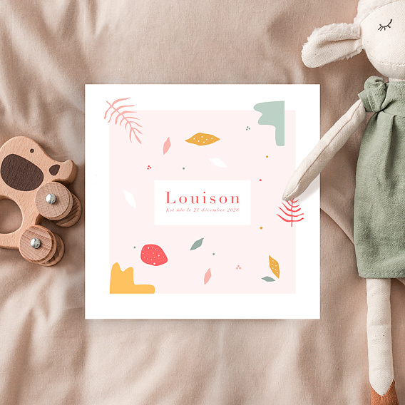 Faire part naissance Rêverie Après 4