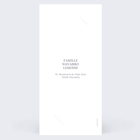 Faire-part Naissance Pleine Page