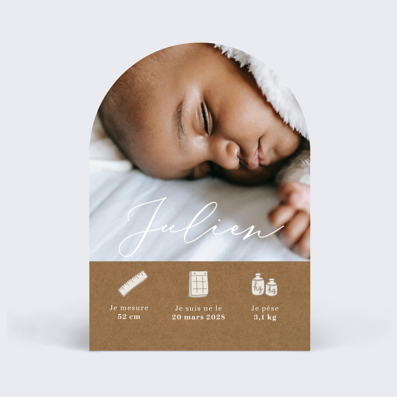 Faire part naissance Célébration