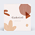 Faire-part Naissance Abstrait