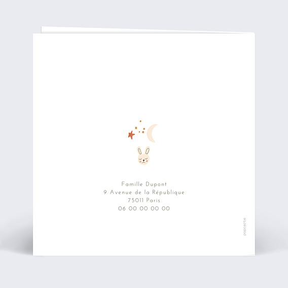 Faire-part Naissance Univers Bébé