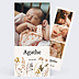 Faire-part Naissance Bouquet Sauvage