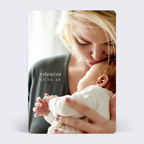 Faire-part Naissance Amour Infini