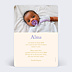 Faire-part Naissance Duo de rayures