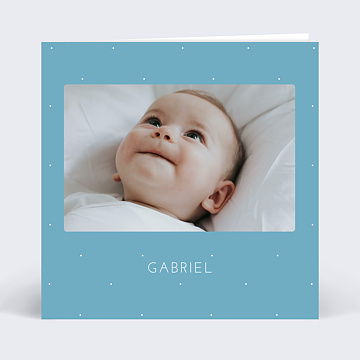 Faire-part Naissance Jeune Prince