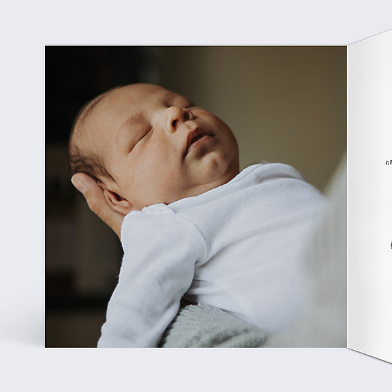 Faire-part Naissance Couronne jungle