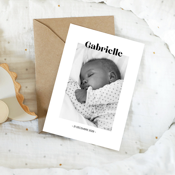 Faire part naissance Innocence Après 1