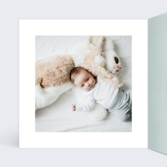 Faire-part Naissance Petits Lapins