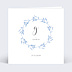 Faire part naissance Bleuet