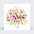 Faire part naissance Bouquet champêtre