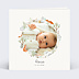 Faire part naissance Couronne renard
