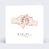 Faire part naissance Douces mains