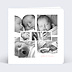 Faire part naissance Multi-photos Jumeaux