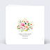 Faire part naissance Bouquet champêtre Verso