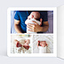 Faire-part Naissance Bouquet Printanier
