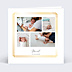 Faire-part Naissance Dorure Joli Cadre
