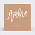 Faire-part Naissance Ambre