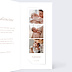 Faire part naissance Multiphoto Élégant Intérieur Droit