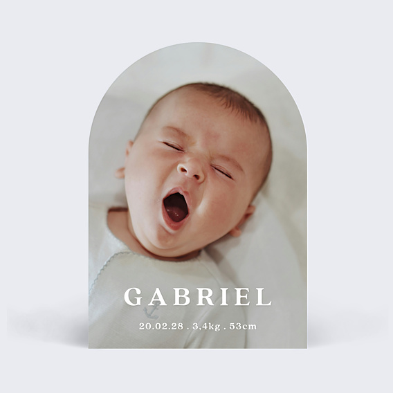 Faire-part Naissance Pleine Page