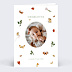 Faire-part Naissance Motif de papillons