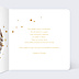 Faire-part Naissance Golden dots