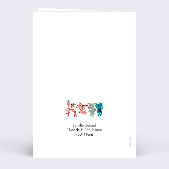 Faire-part Naissance Lilliputiens x Popcarte - certificat