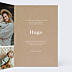Faire-part Naissance Multi photo Original Marron