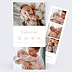 Faire part naissance Multiphoto Élégant