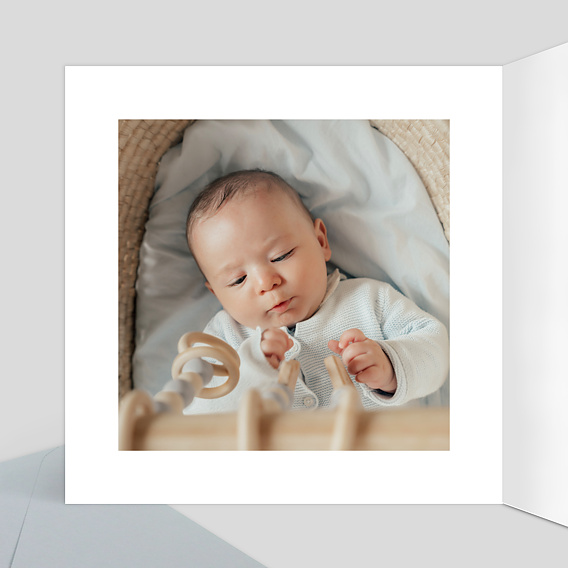 Faire part naissance Joli Multi Intérieur Gauche