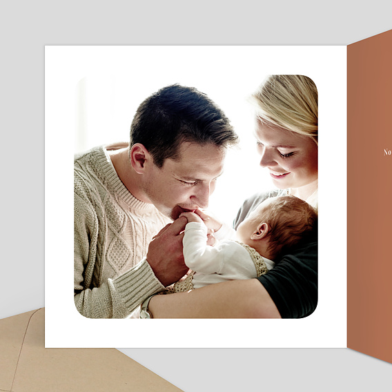 Faire part naissance Pêle-Mêle Camargue Intérieur Gauche