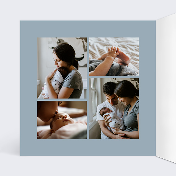 Faire part naissance Romy Intérieur Gauche