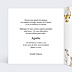 Faire-part Naissance Bouquet Sauvage Graines