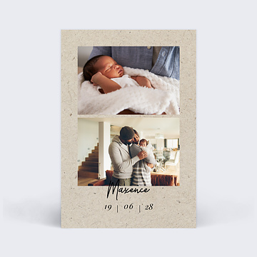Faire-part Naissance Esprit Chin II