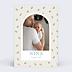 Faire part naissance Florale minimale