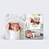 Faire-part Naissance Etiquette Poudrée