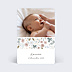 Faire-part Naissance Frise Fleurie