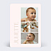 Faire-part Naissance Bébé d'été