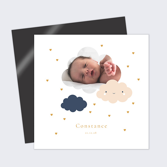 Faire part naissance Petit Nuage