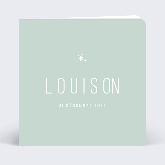 Faire part naissance Louison
