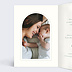 Faire part naissance Certificat Illustrations Intérieur Gauche