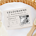 Faire-part Naissance Télégramme