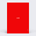 Faire-part Naissance Cœur Simple Rouge