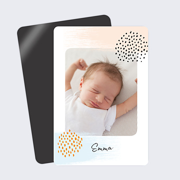 Faire-part Naissance Pastel