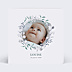 Faire-part Naissance Couronne Hiver