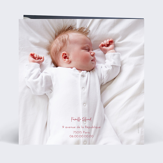 Faire-part Naissance Chic