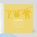 Faire part naissance Linge de bébé Intérieur Droit
