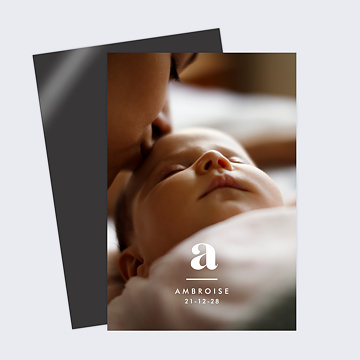 Faire-part Naissance Praline