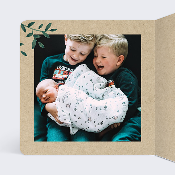 Faire-part Naissance Ombrage