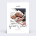 Faire part naissance Calligraphie Originale Recto